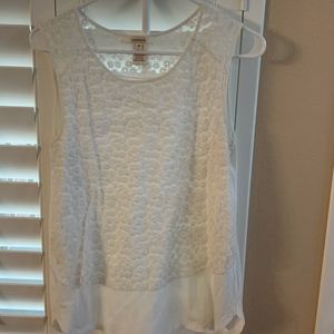 Sundance white tank top